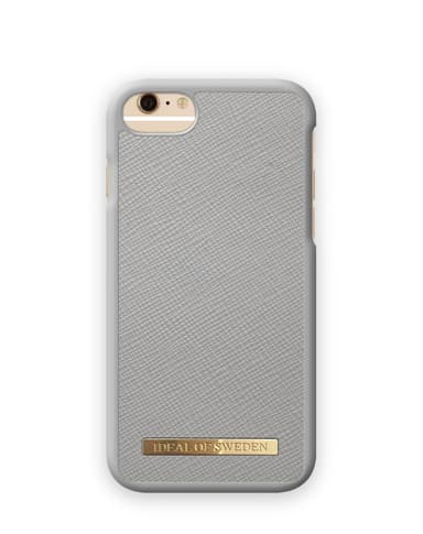 Saffiano Case iPhone 8/7/6/6S/SE Light Grey