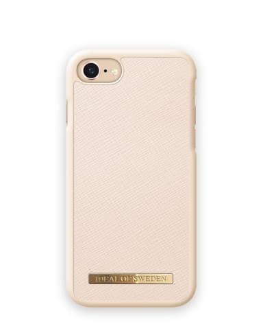 Saffiano Case iPhone 8/7/6/6S/SE Beige