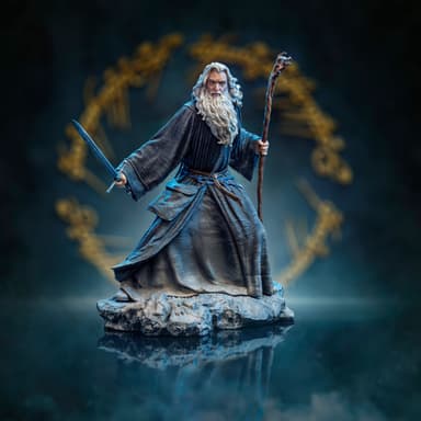 Iron Studios Ringenes Herre actionfigur (Gandalf)