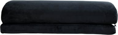 Arrozi Soft Fabric fotskammel (sort)