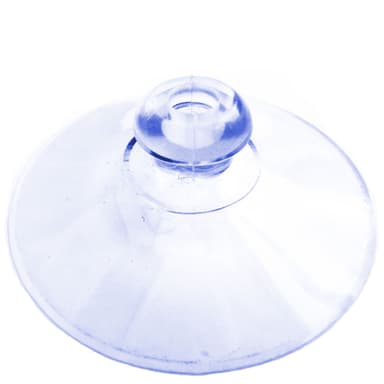Mini klare sugekopper 50-pak Gjennomsiktig 20 mm