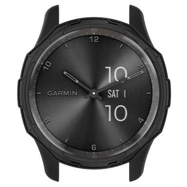 Smartwatch beskyttelsesdeksel TPU Sort Garmin Forerunner 265S
