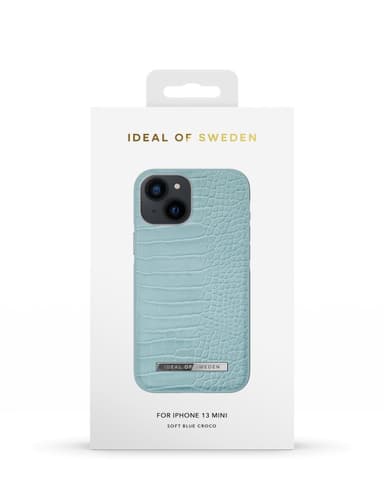 Atelier Case iPhone 13 Mini Soft Blue Croco