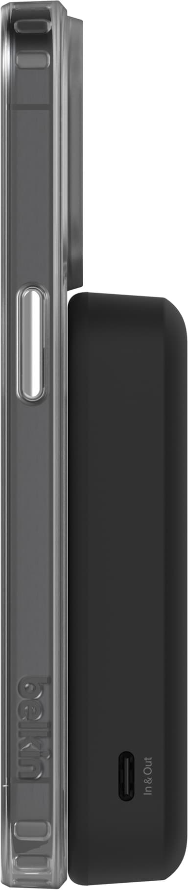 Belkin BoostCharge Pro 10K Magnetic Qi2 powerbank (sort)