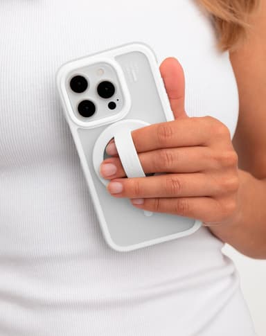 Ideal Bumper Case MagSafe iPhone 16 Cloudy White