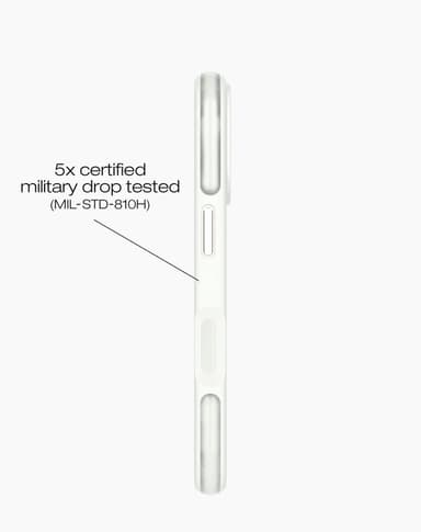 Ideal Bumper Case MagSafe iPhone 16 Cloudy White