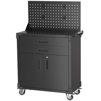 Fornorth Verktøytralle 90x80x42cm med bakpanel