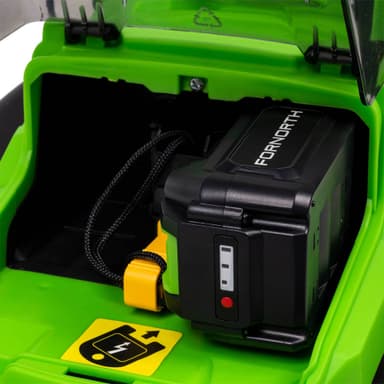 Fornorth Batteridrevet Gressklipper GH1000e, 20V, batteri og lader inkludert