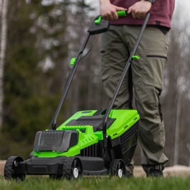 Fornorth Batteridrevet Gressklipper GH1000e, 20V, batteri og lader inkludert
