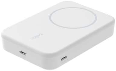 Belkin BoostCharge Pro 10K Magnetic Qi2 powerbank (hvit)