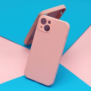 Silikondeksel med MagSafe til iPhone 14 - Rosa