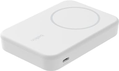 Belkin BoostCharge Pro 8K Magnetic Qi2 powerbank (hvit)