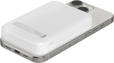 Belkin BoostCharge Pro 8K Magnetic Qi2 powerbank (hvit)