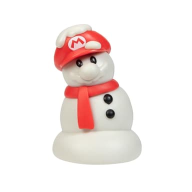 JAKKS Pacific Super Mario adventskalender 2,5 tommers figurer og tilbehør med høytidstema