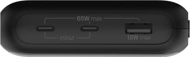 Belkin BoostCharge Pro 20K powerbank for bærbar PC (sort)