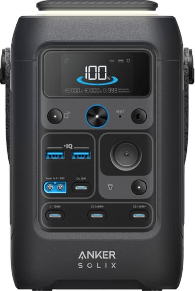 Anker Solix C300x 288 Wh DC bærbar strømstasjon