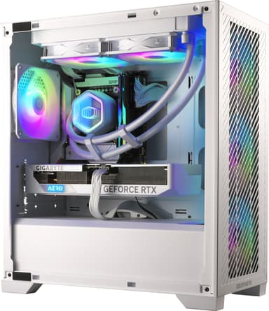 Cooler Master MasterLiquid 240 Core II RGB CPU vannkjøler (hvit)