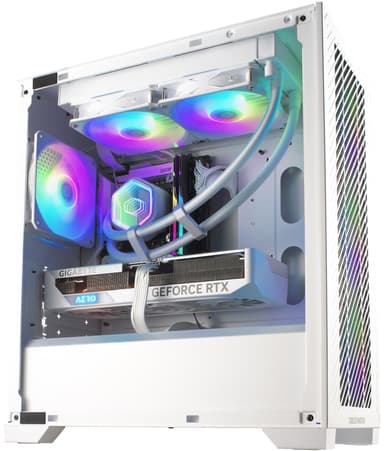 Cooler Master MasterLiquid 240 Core II RGB CPU vannkjøler (hvit)
