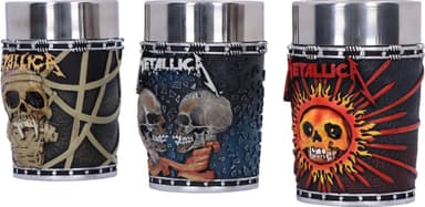 Nemesis Now Metallica shotglass (3-pakning)