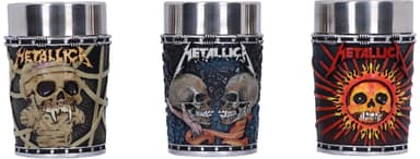 Nemesis Now Metallica shotglass (3-pakning)
