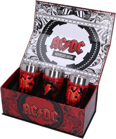 Nemesis Now AC/DC shotglass (3-pakning)