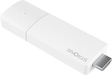 Strong Leap Air Google TV Stick 4K UHD strømmeenhet (hvit)