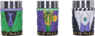 Nemesis Now Batman shotglass (3-pakning, Villains)