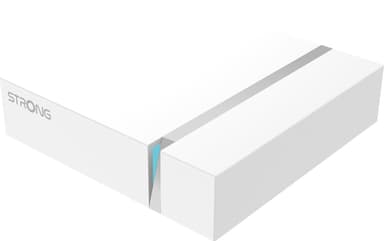 Strong Leap S3+V2 Google TV Box 4K UHD strømmeenhet (hvit)
