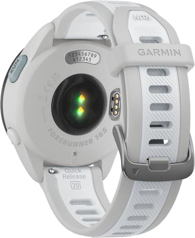 Garmin Forerunner 165 Music sportsklokke (hvit)