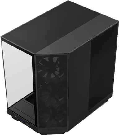NZXT H6 Flow 2024 PC-kabinett (sort)