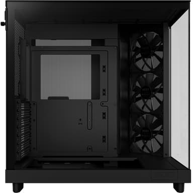 NZXT H6 Flow 2024 PC-kabinett (sort)