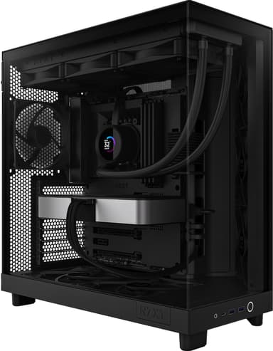NZXT H6 Flow 2024 PC-kabinett (sort)