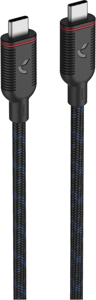 Unisynk USB4 USB-C datakabel 1 m (sort)