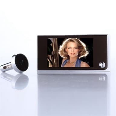 Widescreen-dørkamera med 3,5"" skjerm og 1 MP HD-kamera