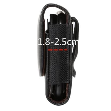 Midjeveske Smartphone 5.7-6.0 "" Svart