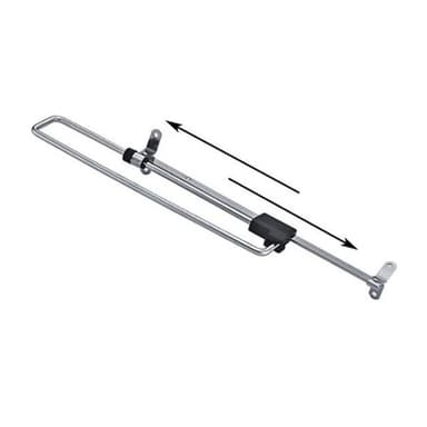 Uttrekkbar garderobehenger 35cm