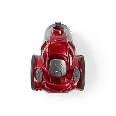 Nedis Støvsuger uten pose | Uten Pose | 700 W | Støvkapasitet: 1.5 l | Kombi Pensel | aksjonsradius: 7 m | HEPA luftfilter | Antrasitt / Rød