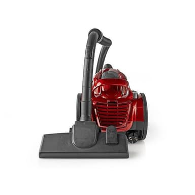Nedis Støvsuger uten pose | Uten Pose | 700 W | Støvkapasitet: 1.5 l | Kombi Pensel | aksjonsradius: 7 m | HEPA luftfilter | Antrasitt / Rød