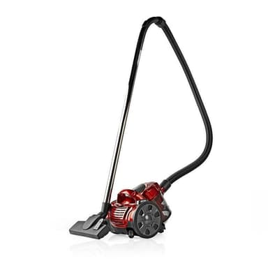 Nedis Støvsuger uten pose | Uten Pose | 700 W | Støvkapasitet: 1.5 l | Kombi Pensel | aksjonsradius: 7 m | HEPA luftfilter | Antrasitt / Rød