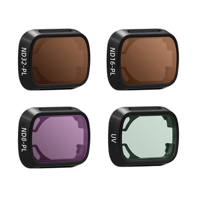 UV ND8/16/32 PL Linsefilter for DJI Mini 3 Pro 4-pak
