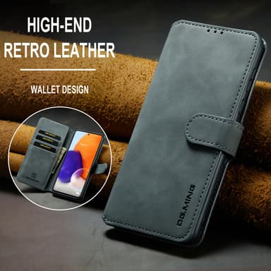 Flip Folio-deksel med kortholder Kickstand beskyttelsesdeksel for iPhone Grå iPhone 13