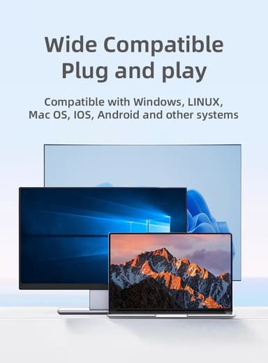 NÖRDIC magnetisk NVMe/SATA 2230 SSD eksternt kabinett USB-C 10 Gbps
