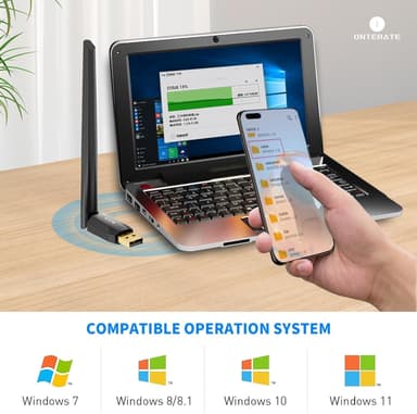 NÖRDIC USB-A adapter langdistanse Bluetooth 5.4 150m