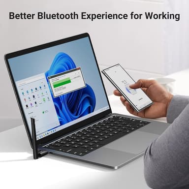 NÖRDIC USB-A adapter langdistanse Bluetooth 5.4 150m