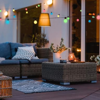 Nedis SmartLife Dekorative Lys | Party Lights | Wi-Fi | RGB | 48 LED's | 10.8 m | Android™ / IOS | Pære diameter: 30 mm