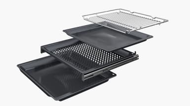 Bosch Steovn med mikrobølgeovn HMG976KB1