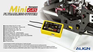 Align MiniGRS Flybarless System