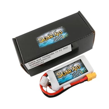 3s  1000mAh - 30C - Gens Ace Soaring XT60