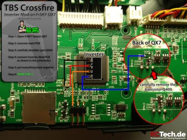 Team Blacksheep TBS Taranis QX7 Mod CRSF
