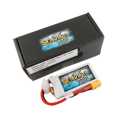 2s  1300mAh - 30C - Gens Ace Soaring XT60